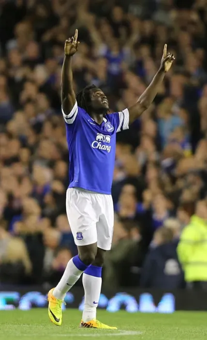 Framed Print : Romelu Lukaku's Hat-Trick: Everton's Triumph Over Newcastle United (30-09-2013) Framed Print : Romelu Lukaku's Hat-Trick: Everton's Triumph Over Newcastle United (30-09-2013)