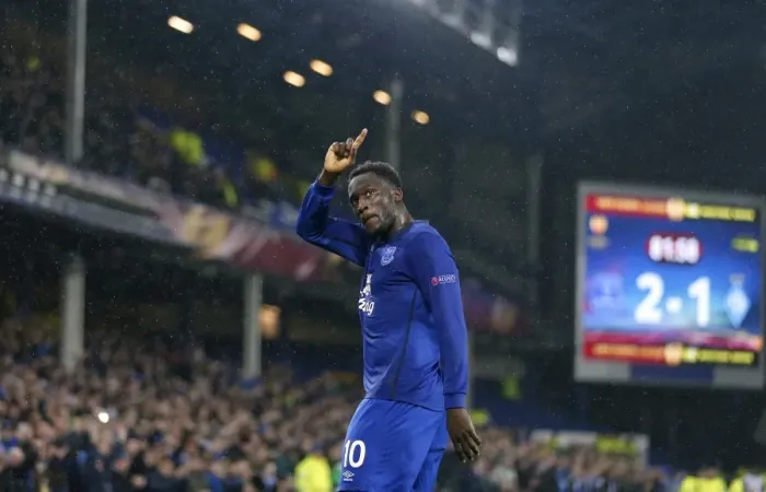 Framed Print : Romelu Lukaku's Penalty: Everton's Europa League Victory Over Dynamo Kiev (Round of 16 - First Leg) Framed Print : Romelu Lukaku's Penalty: Everton's Europa League Victory Over Dynamo Kiev (Round of 16 - First Leg)