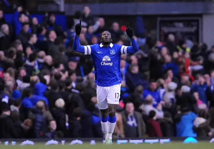 Framed Print : Romelu Lukaku's Strike: Everton's Premier League Victory Over West Ham United (01-03-2014) Framed Print : Romelu Lukaku's Strike: Everton's Premier League Victory Over West Ham United (01-03-2014)