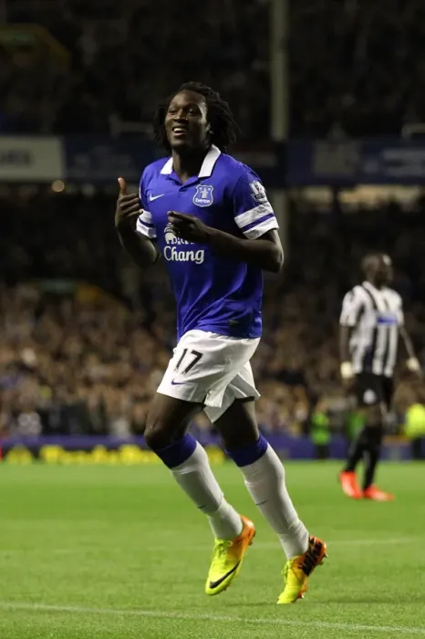 Framed Print : Romelu Lukaku's Stunner: Everton's Thrilling 3-2 Comeback Win Over Newcastle United (September 30, 2013 - Goodison Park) Framed Print : Romelu Lukaku's Stunner: Everton's Thrilling 3-2 Comeback Win Over Newcastle United (September 30, 2013 - Goodison Park)