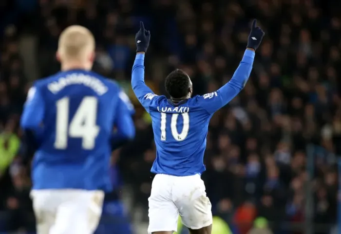 Framed Print : Romelu Lukaku's Thrilling FA Cup Goal and Euphoric Celebration: Everton's First at Goodison Park vs. West Ham United Framed Print : Romelu Lukaku's Thrilling FA Cup Goal and Euphoric Celebration: Everton's First at Goodison Park vs. West Ham United