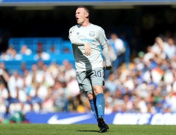 Framed Print : Rooney at Stamford Bridge: Chelsea vs. Everton, Premier League Framed Print : Rooney at Stamford Bridge: Chelsea vs. Everton, Premier League