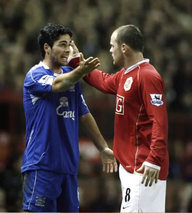 Framed Print : Rooney vs. Arteta: A Fiery FA Barclays Premiership Rivalry - Manchester United vs. Everton (November 29, 2006, Old Trafford) Framed Print : Rooney vs. Arteta: A Fiery FA Barclays Premiership Rivalry - Manchester United vs. Everton (November 29, 2006, Old Trafford)