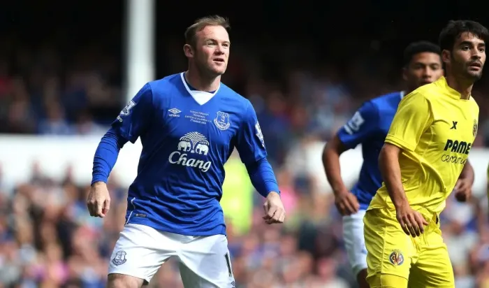 Framed Print : Rooney's Return: Wayne Reunites with Everton in Pre-Season Friendly vs. Leeds United