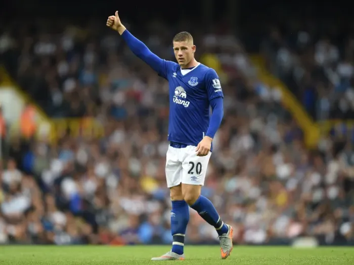 Framed Print : Ross Barkley in Action: Everton vs. Tottenham Hotspur, Premier League - White Hart Lane Framed Print : Ross Barkley in Action: Everton vs. Tottenham Hotspur, Premier League - White Hart Lane