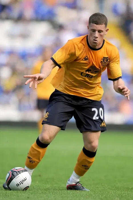 Framed Print : Ross Barkley in Action: Everton vs. Birmingham City (2011) - Pre-Season Friendly Framed Print : Ross Barkley in Action: Everton vs. Birmingham City (2011) - Pre-Season Friendly