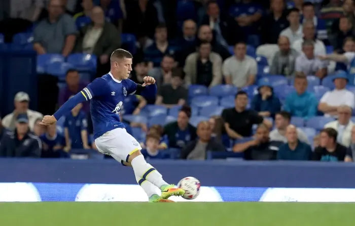 Framed Print : Ross Barkley Scores Everton's Second Goal: EFL Cup Victory over Yeovil Town at Goodison Park Framed Print : Ross Barkley Scores Everton's Second Goal: EFL Cup Victory over Yeovil Town at Goodison Park