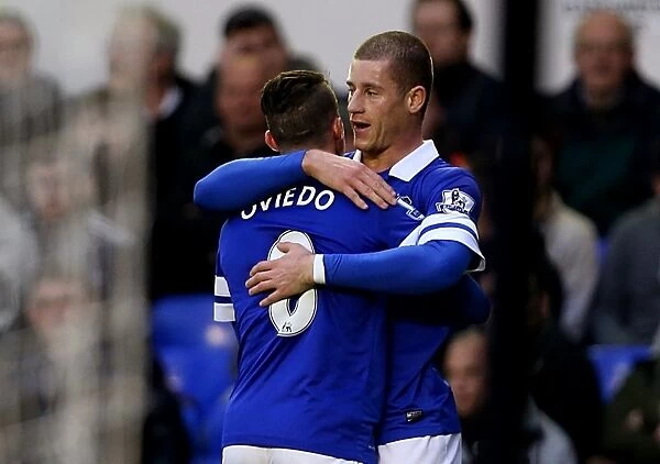 Ross Barkley Scores First FA Cup Goal: Everton's 4-0 Victory Over Queens Park Rangers (04-01-2014)