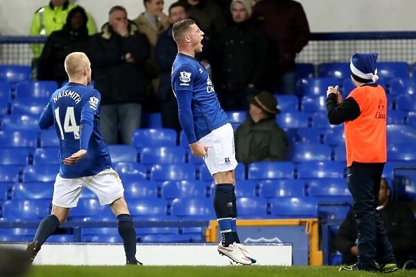 Ross Barkley Scores First Goal: Everton's Thrilling Victory Over Queens Park Rangers at Goodison Park