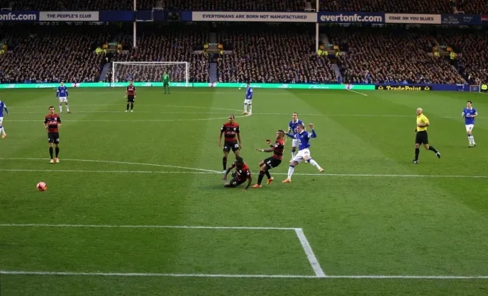 Framed Print : Ross Barkley Scores First Goal: Everton's 4-0 FA Cup Thrashing of Queens Park Rangers (04-01-2014) Framed Print : Ross Barkley Scores First Goal: Everton's 4-0 FA Cup Thrashing of Queens Park Rangers (04-01-2014)