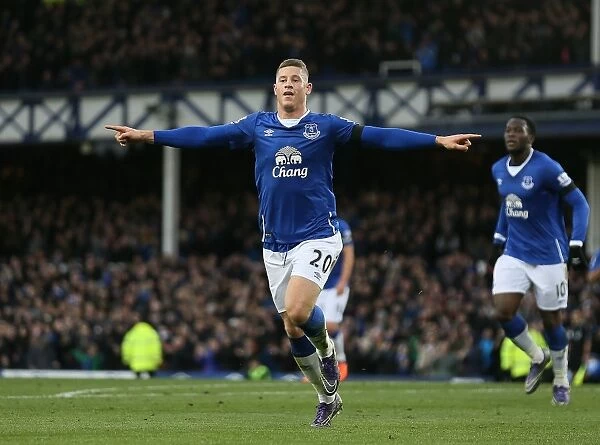 Ross Barkley Scores Third Goal: Everton's Victory Over Aston Villa in Barclays Premier League