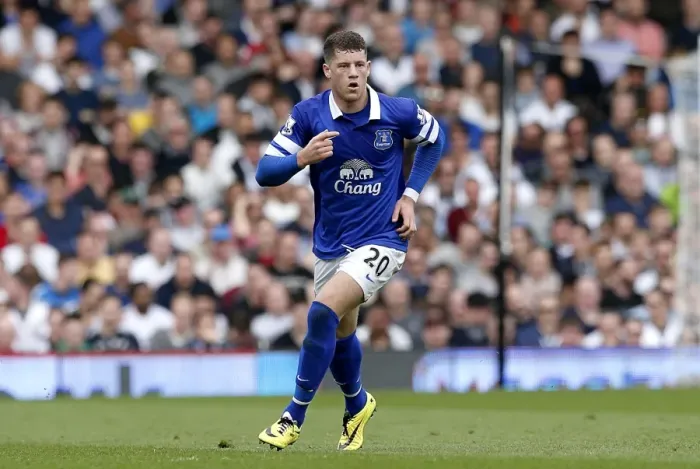 Framed Print : Ross Barkley's Brilliant Double: Everton's Triumph over Fulham (3-1) Framed Print : Ross Barkley's Brilliant Double: Everton's Triumph over Fulham (3-1)