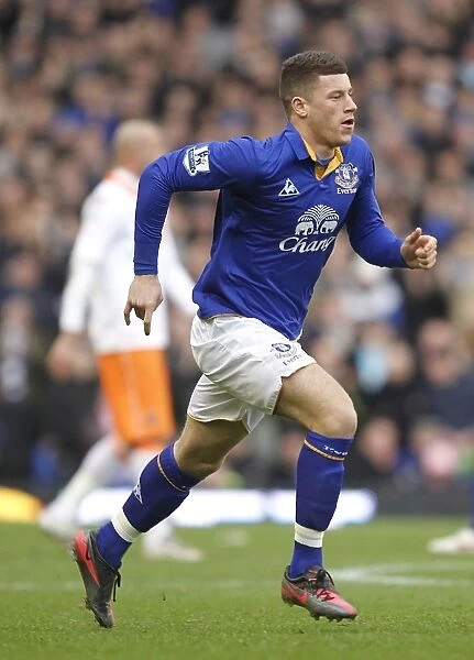 Ross Barkley's Thrilling FA Cup Performance: Everton vs. Blackpool at Goodison Park (Fifth Round, 18 February 2012)