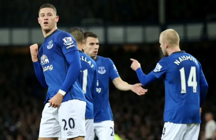 Framed Print : Ross Barkley's Thunderbolt: Everton's E electric Opening Goal vs. Queens Park Rangers (Premier League) Framed Print : Ross Barkley's Thunderbolt: Everton's E electric Opening Goal vs. Queens Park Rangers (Premier League)