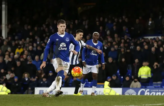 Framed Print : Ross Barkley's Triumph: Everton's Third Goal Secures Victory Over Newcastle United in Premier League Framed Print : Ross Barkley's Triumph: Everton's Third Goal Secures Victory Over Newcastle United in Premier League