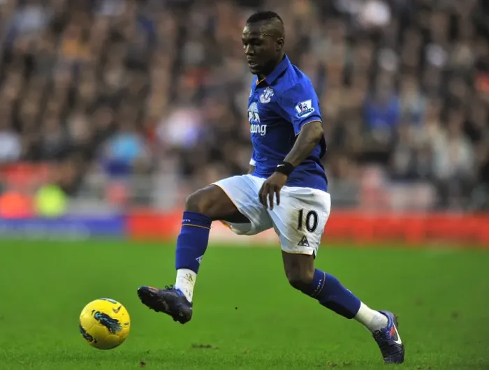 Framed Print : Royston Drenthe in Action: Everton vs. Sunderland, Premier League (December 26, 2011) Framed Print : Royston Drenthe in Action: Everton vs. Sunderland, Premier League (December 26, 2011)