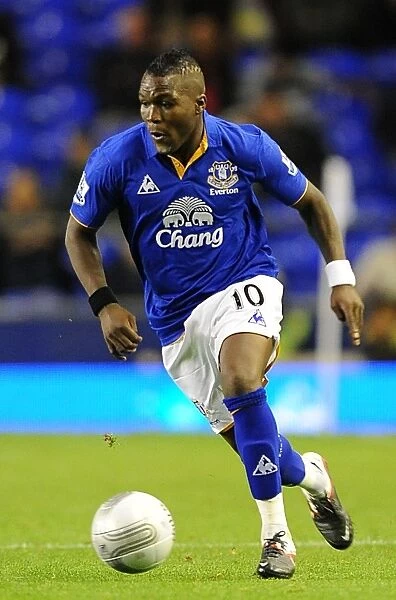 Royston Drenthe in Action: Everton vs West Bromwich Albion, Carling Cup Third Round (September 21, 2011)