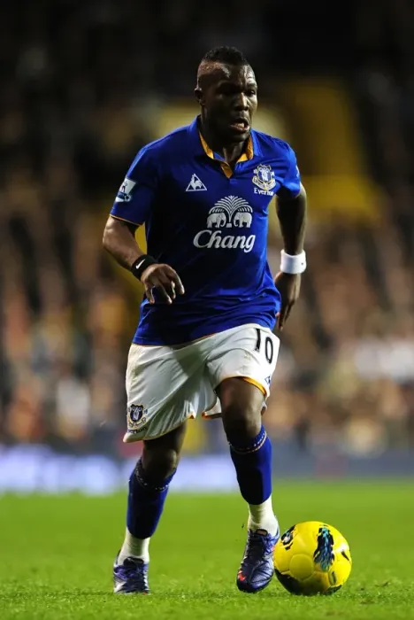 Framed Print : Royston Drenthe in Action: Tottenham Hotspur vs. Everton, Premier League Clash (11 January 2012) Framed Print : Royston Drenthe in Action: Tottenham Hotspur vs. Everton, Premier League Clash (11 January 2012)