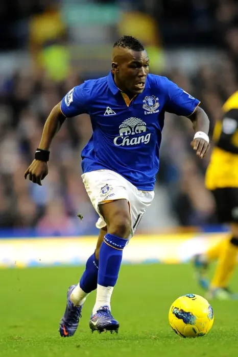Framed Print : Royston Drenthe, Everton Framed Print : Royston Drenthe, Everton
