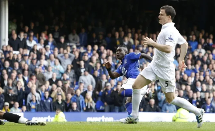 Framed Print : Royston Drenthe's Hat-Trick: Everton's Triumph Over Wigan Athletic in the Barclays Premier League (17 September 2011) Framed Print : Royston Drenthe's Hat-Trick: Everton's Triumph Over Wigan Athletic in the Barclays Premier League (17 September 2011)