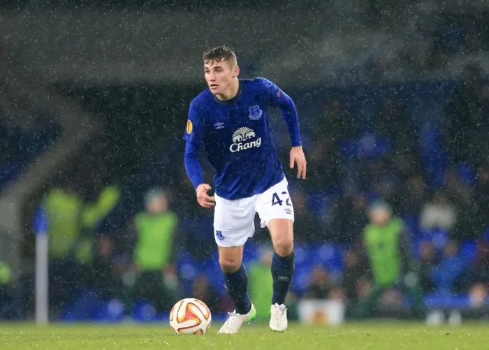 Framed Print : Ryan Ledson in Action: Everton vs FK Krasnodar, UEFA Europa League Framed Print : Ryan Ledson in Action: Everton vs FK Krasnodar, UEFA Europa League