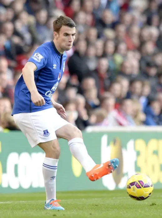 Framed Print : Seamus Coleman in Action: Everton vs. Sunderland, Premier League 2014 Framed Print : Seamus Coleman in Action: Everton vs. Sunderland, Premier League 2014