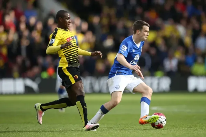 Framed Print : Seamus Coleman in Action: Everton vs. Watford, Barclays Premier League (APR 2016) Framed Print : Seamus Coleman in Action: Everton vs. Watford, Barclays Premier League (APR 2016)