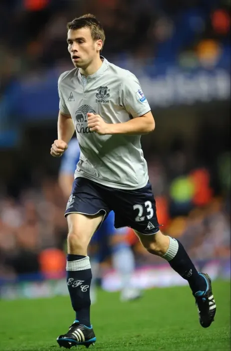 Framed Print : Seamus Coleman's Fierce Showdown Against Chelsea at Stamford Bridge (15 October 2011) Framed Print : Seamus Coleman's Fierce Showdown Against Chelsea at Stamford Bridge (15 October 2011)