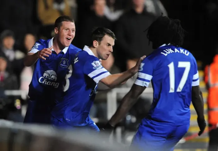 Framed Print : Seamus Coleman's Opener: Everton's Thrilling 2-1 Victory Over Swansea City (December 22, 2013) Framed Print : Seamus Coleman's Opener: Everton's Thrilling 2-1 Victory Over Swansea City (December 22, 2013)