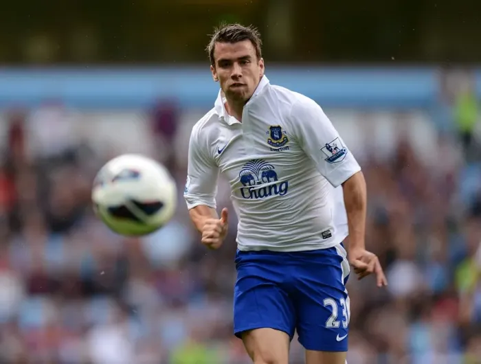 Framed Print : Seamus Coleman's Standout Performance: Everton's Triumph over Aston Villa (3-1) in the Barclays Premier League (August 25, 2012) Framed Print : Seamus Coleman's Standout Performance: Everton's Triumph over Aston Villa (3-1) in the Barclays Premier League (August 25, 2012)