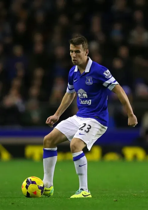 Framed Print : Seamus Coleman's Stellar Performance: Everton's 4-0 Thrashing of Stoke City (Nov 30, 2013)