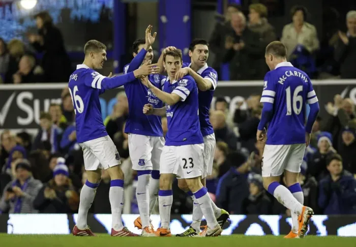 Framed Print : Seamus Coleman's Strike: Everton's Fourth Goal Secures FA Cup Victory over Queens Park Rangers (4-0) Framed Print : Seamus Coleman's Strike: Everton's Fourth Goal Secures FA Cup Victory over Queens Park Rangers (4-0)