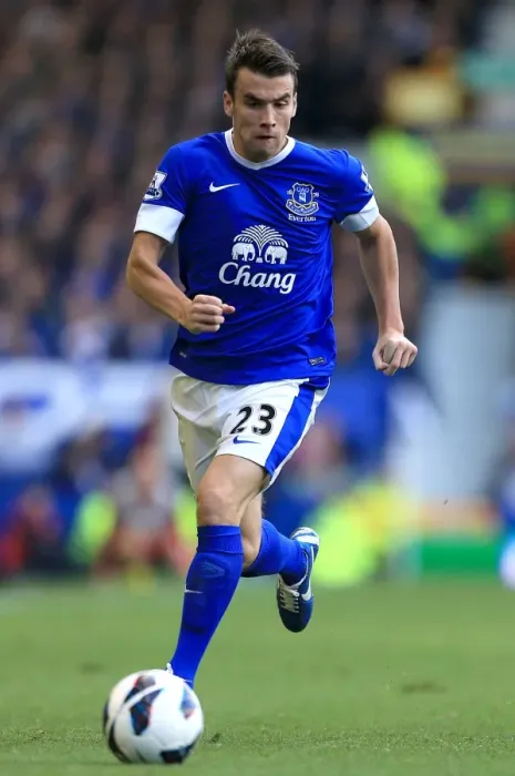 Framed Print : Seamus Coleman's Unforgettable Performance: Everton's 3-1 Victory Over Southampton (BPL 2012) - Goodison Park Triumph