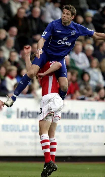 Framed Print : Soaring High: James Beattie's Glorious Moments at Everton Football Club Framed Print : Soaring High: James Beattie's Glorious Moments at Everton Football Club