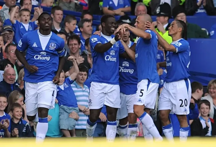 Framed Print : Soccer - Barclays Premier League - Everton v Blackburn Rovers - Goodison Park Framed Print : Soccer - Barclays Premier League - Everton v Blackburn Rovers - Goodison Park