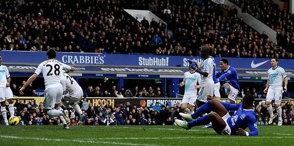 Stephen Pienaar's Dramatic Goal: Everton vs Chelsea (1-2), Barclays Premier League, Goodison Park