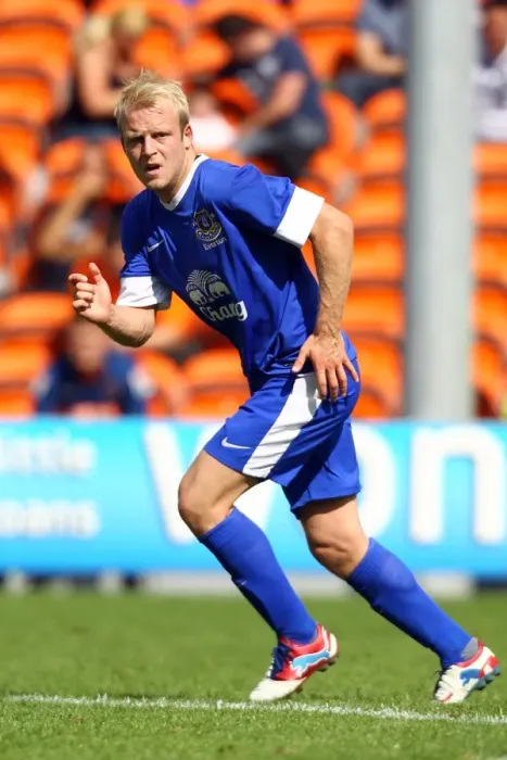Framed Print : Steven Naismith Honors Keith Southern at Everton Testimonial: Blackpool vs. Everton, Bloomfield Road Framed Print : Steven Naismith Honors Keith Southern at Everton Testimonial: Blackpool vs. Everton, Bloomfield Road
