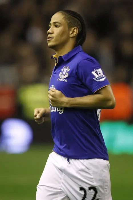 Framed Print : Steven Pienaar in Action: Everton vs. Liverpool, Barclays Premier League (13 March 2012, Anfield) Framed Print : Steven Pienaar in Action: Everton vs. Liverpool, Barclays Premier League (13 March 2012, Anfield)