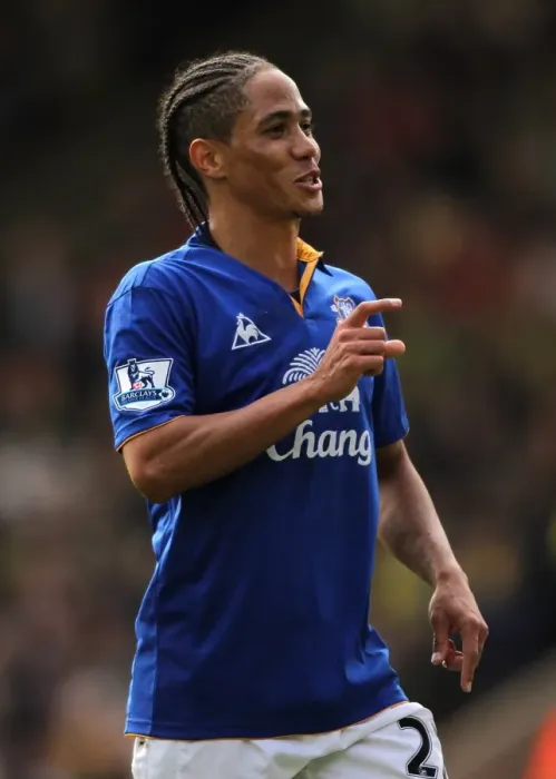 Framed Print : Steven Pienaar in Action: Everton vs. Norwich City (07.04.2012) Framed Print : Steven Pienaar in Action: Everton vs. Norwich City (07.04.2012)