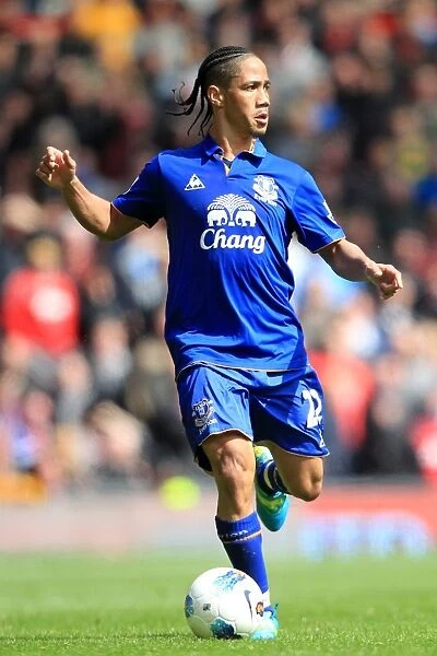 Steven Pienaar at Old Trafford: Everton vs Manchester United, Barclays Premier League (22 April 2012)