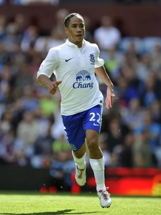 Framed Print : Steven Pienaar's Brace: Everton's Triumph over Aston Villa (3-1, Premier League, Villa Park, 25-08-2012) Framed Print : Steven Pienaar's Brace: Everton's Triumph over Aston Villa (3-1, Premier League, Villa Park, 25-08-2012)