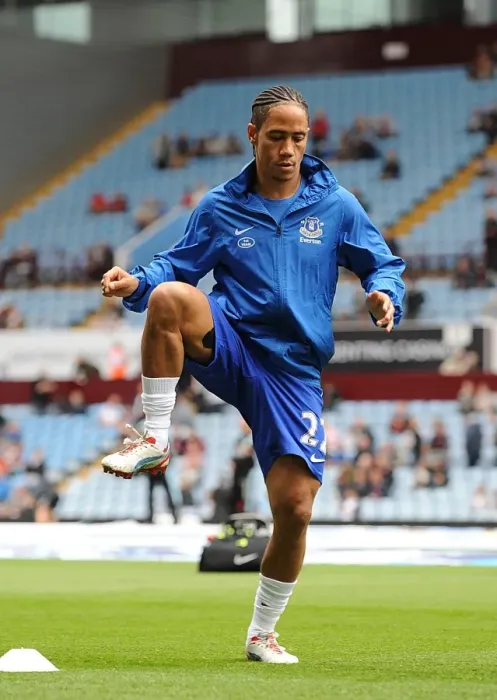 Framed Print : Steven Pienaar's Brace: Everton's Triumph over Aston Villa - 3-1 in Barclays Premier League (25-08-2012, Villa Park)