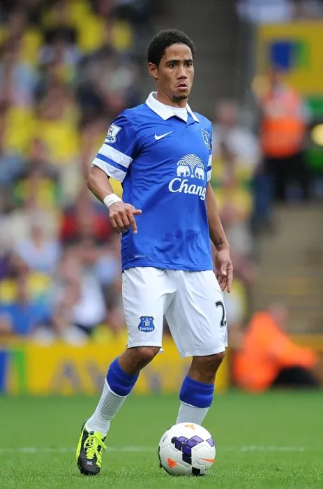 Framed Print : Steven Pienaar's Dramatic Performance: Everton's Thrilling 2-2 Draw at Norwich City, August 2013