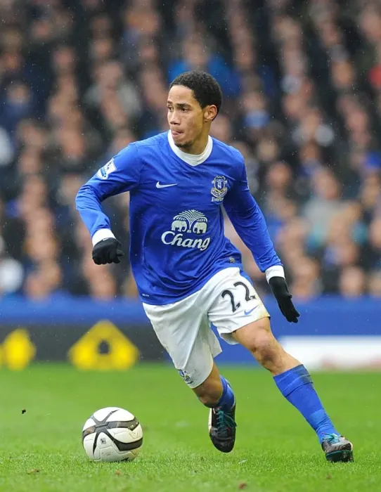 Framed Print : Steven Pienaar's Heartbreak: Everton 0-3 Wigan Athletic in FA Cup Quarterfinals (09-03-2013)