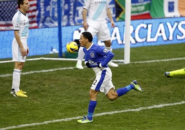 Steven Pienaar's Strike: Everton's First Goal Against Chelsea (30-12-2012)