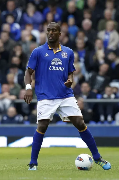 Framed Print : Sylvain Distin in Action: Everton vs Wigan Athletic, Barclays Premier League (17 September 2011) Framed Print : Sylvain Distin in Action: Everton vs Wigan Athletic, Barclays Premier League (17 September 2011)