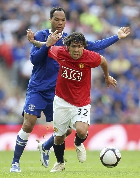 Tevez vs Lescott: Everton vs Manchester United FA Cup Semi-Final Showdown (April 19, 2009)