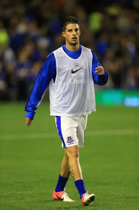 Framed Print : Thrilling 2-2 Draw: Everton's Kevin Mirallas Shines at Goodison Park vs Newcastle United (17-09-2012)