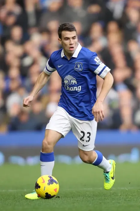 Framed Print : Thrilling 3-3 Draw: Seamus Coleman's Leading Performance at Goodison Park - Everton vs Liverpool (November 23, 2013)