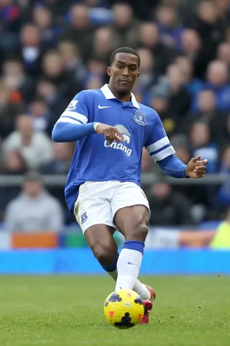 Framed Print : Thrilling 3-3 Draw at Goodison Park: Sylvain Distin's Leading Performance for Everton Against Liverpool Framed Print : Thrilling 3-3 Draw at Goodison Park: Sylvain Distin's Leading Performance for Everton Against Liverpool